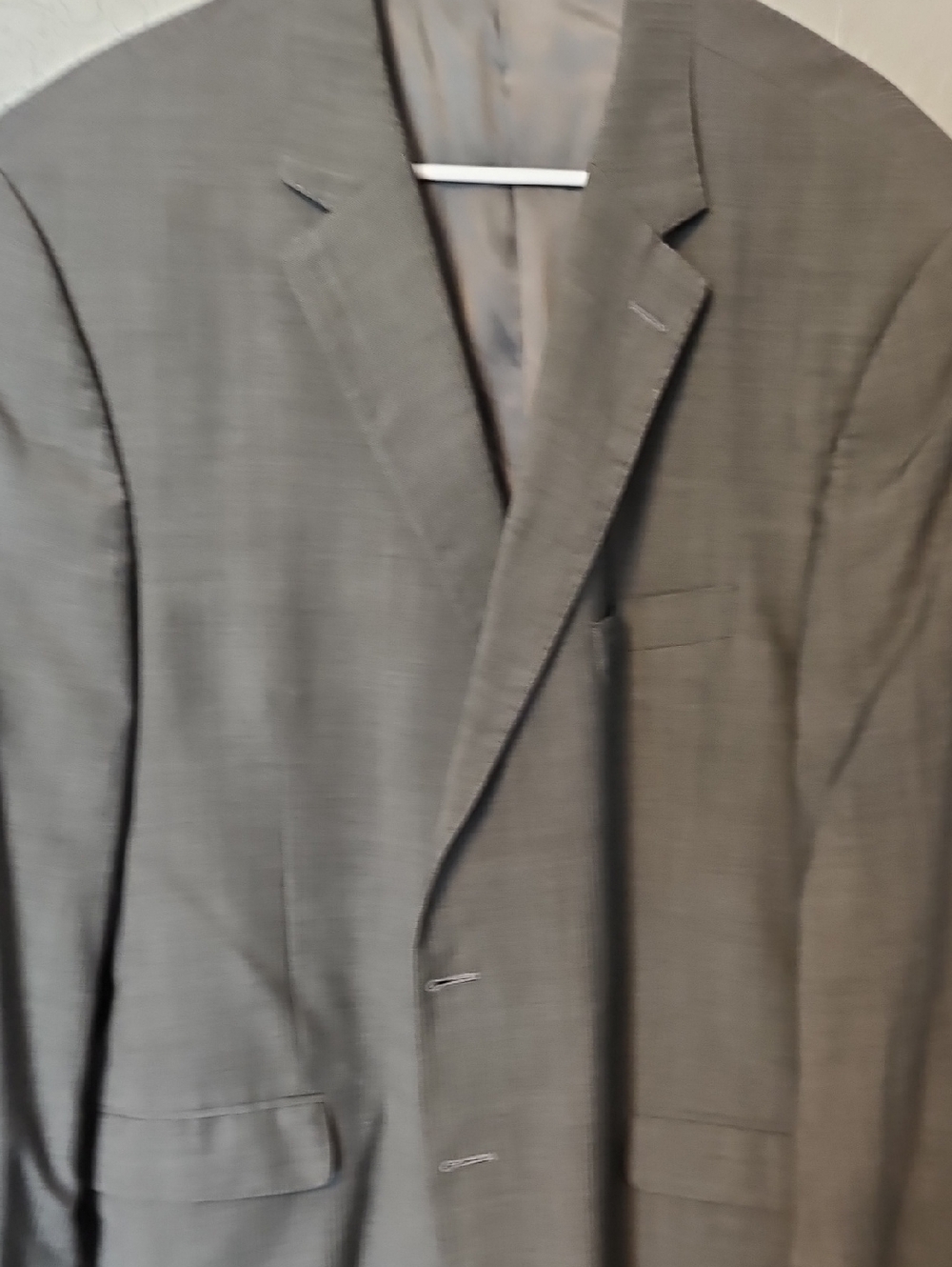 Peter MillarMen's Classic Gray Blazer - Contemporary Single-Breasted Suit Jacket
